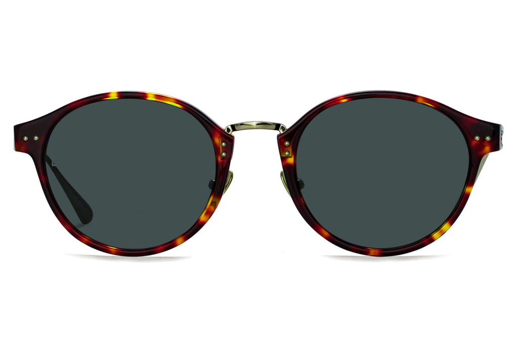 Linda Farrow - Marco Sunglasses Dark Tortoiseshell/Light Gold (C2)