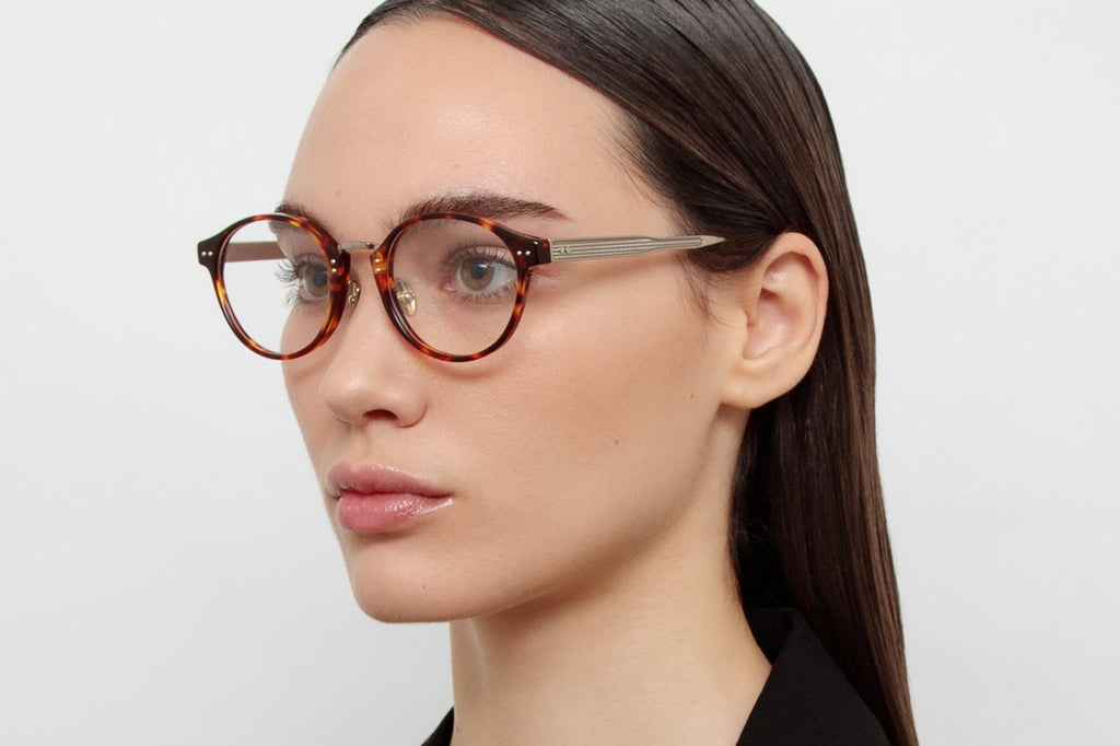 Linda Farrow - Marco Eyeglasses Dark Tortoiseshell/Light Gold (C5)