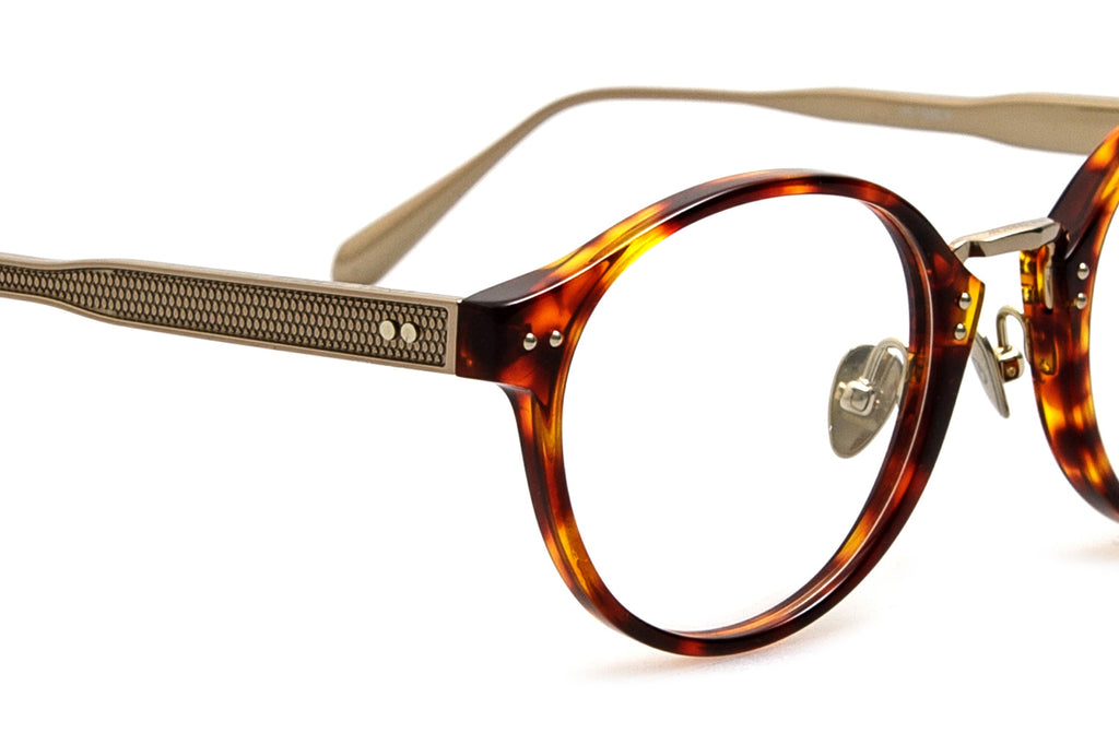 Linda Farrow - Marco Eyeglasses Dark Tortoiseshell/Light Gold (C5)