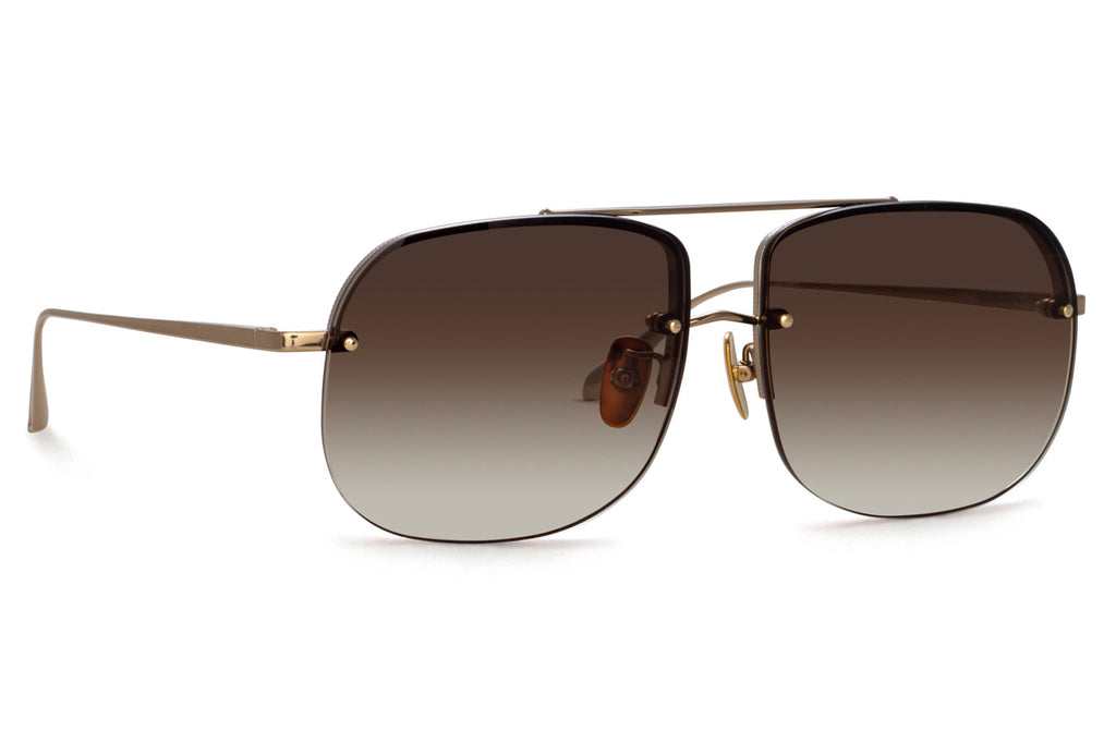 Linda Farrow - Seren Sunglasses Light Gold (C1)