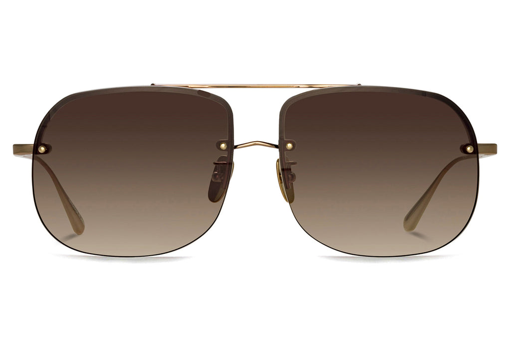 Linda Farrow - Seren Sunglasses Light Gold (C1)