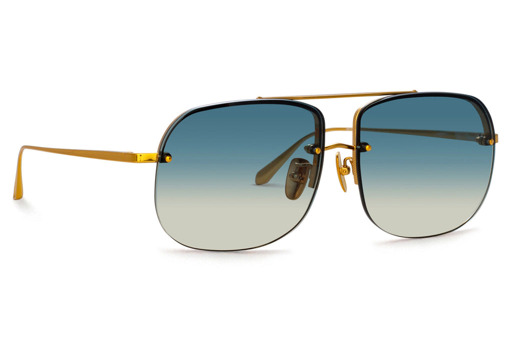 Linda Farrow - Seren Sunglasses Yellow Gold (C2)