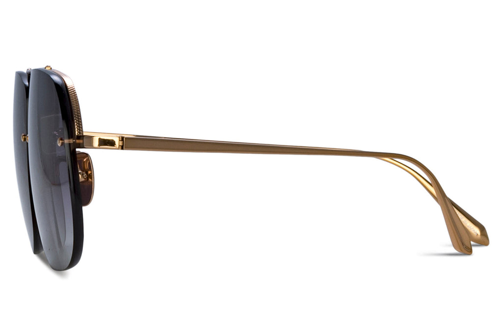 Linda Farrow - Seren Sunglasses Rose Gold (C3)