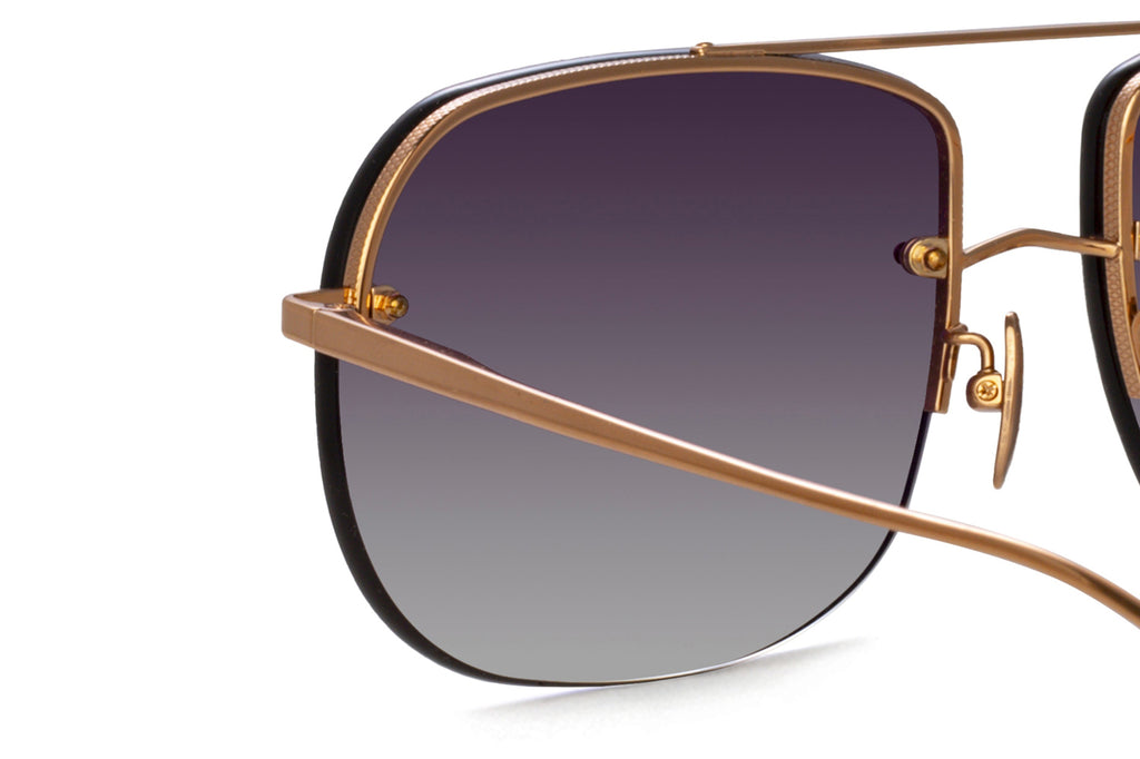 Linda Farrow - Seren Sunglasses Rose Gold (C3)