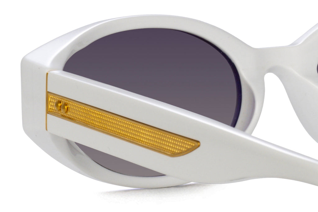 Linda Farrow - Lyra Sunglasses White (C2)