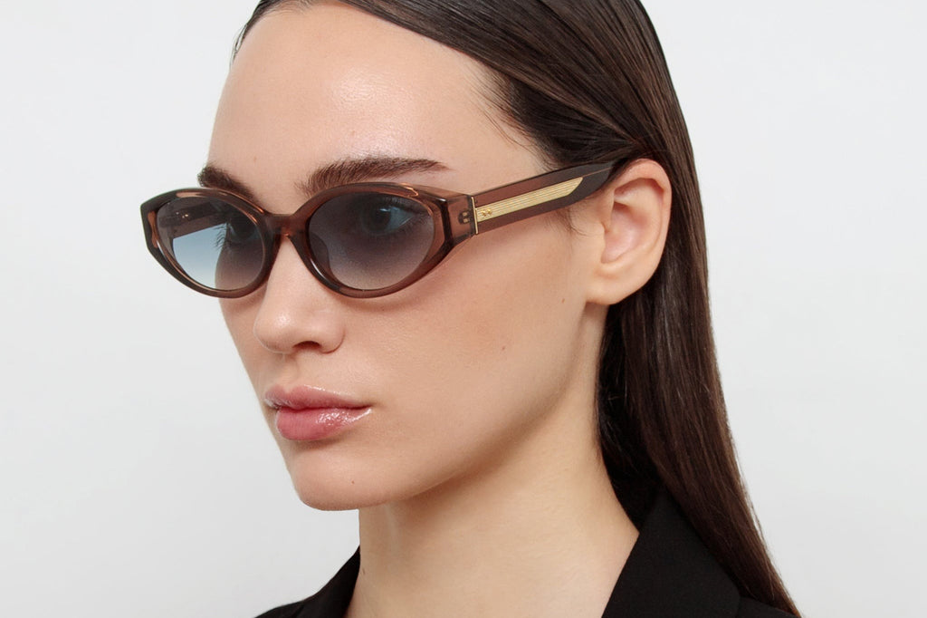 Linda Farrow - Lyra Sunglasses Brown (C3)