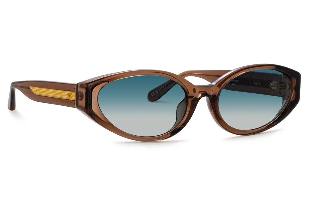 Linda Farrow - Lyra Sunglasses Brown (C3)