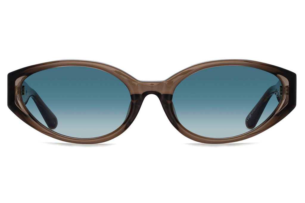 Linda Farrow - Lyra Sunglasses Brown (C3)