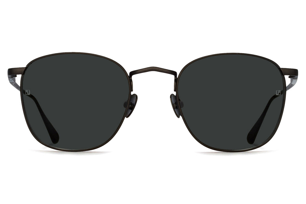 Linda Farrow - Simon Sunglasses Matte Nickel (C21)