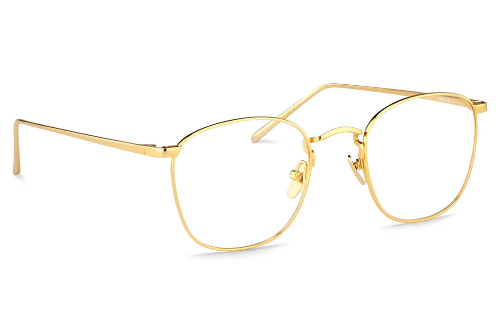 Linda Farrow - Simon Eyeglasses Yellow Gold (C6)