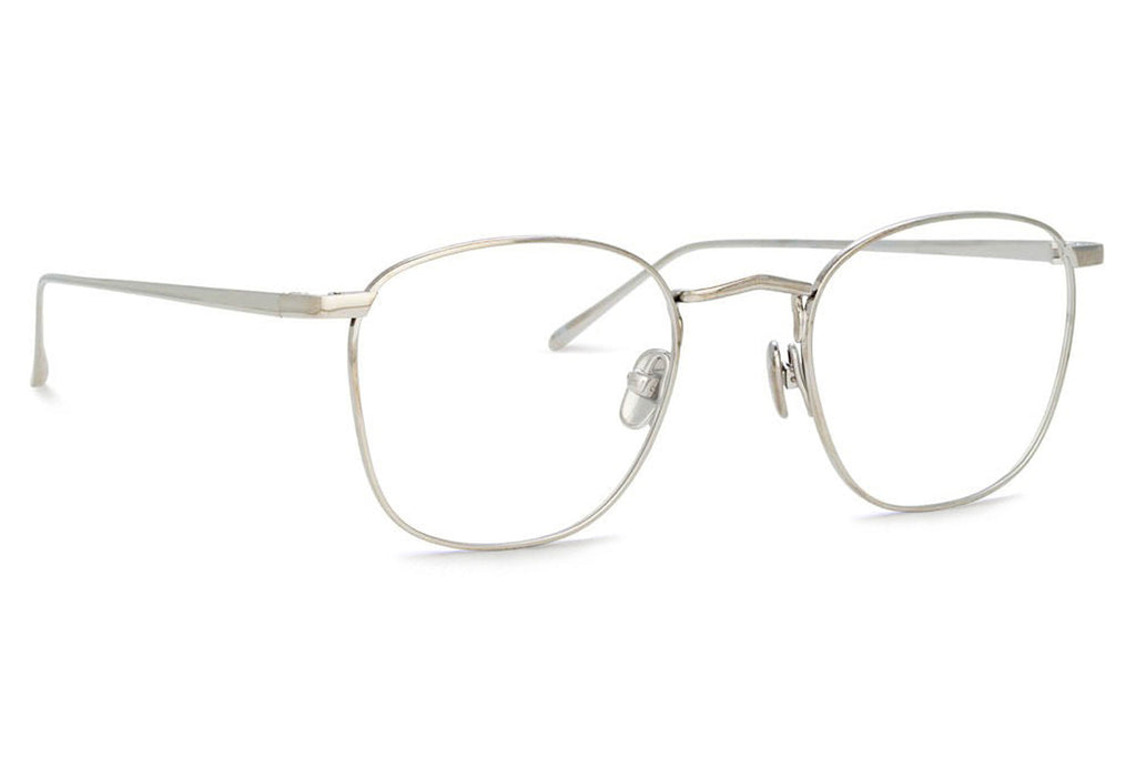 Linda Farrow - Simon Eyeglasses White Gold (C7)