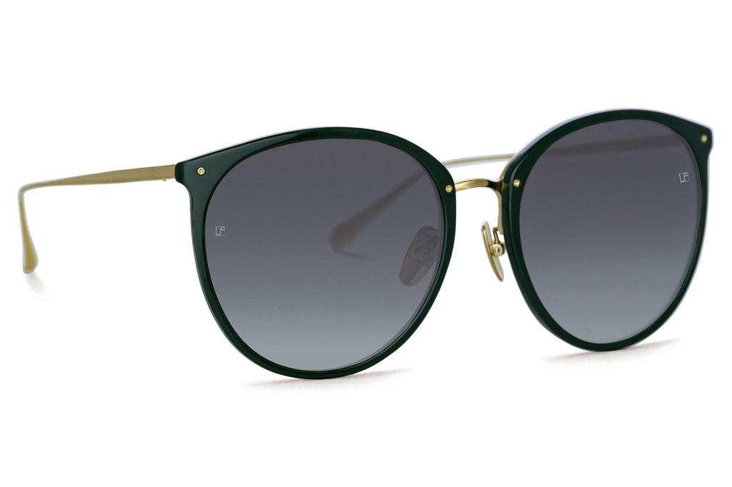 Linda Farrow - Kings Sunglasses Green (C26)