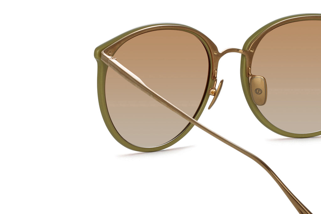 Linda Farrow - Kings Sunglasses Sage (C37)