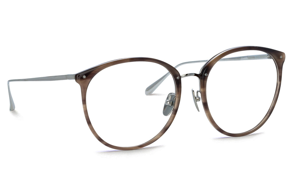 Linda Farrow - Kings Eyeglasses Grey Horn (C38)