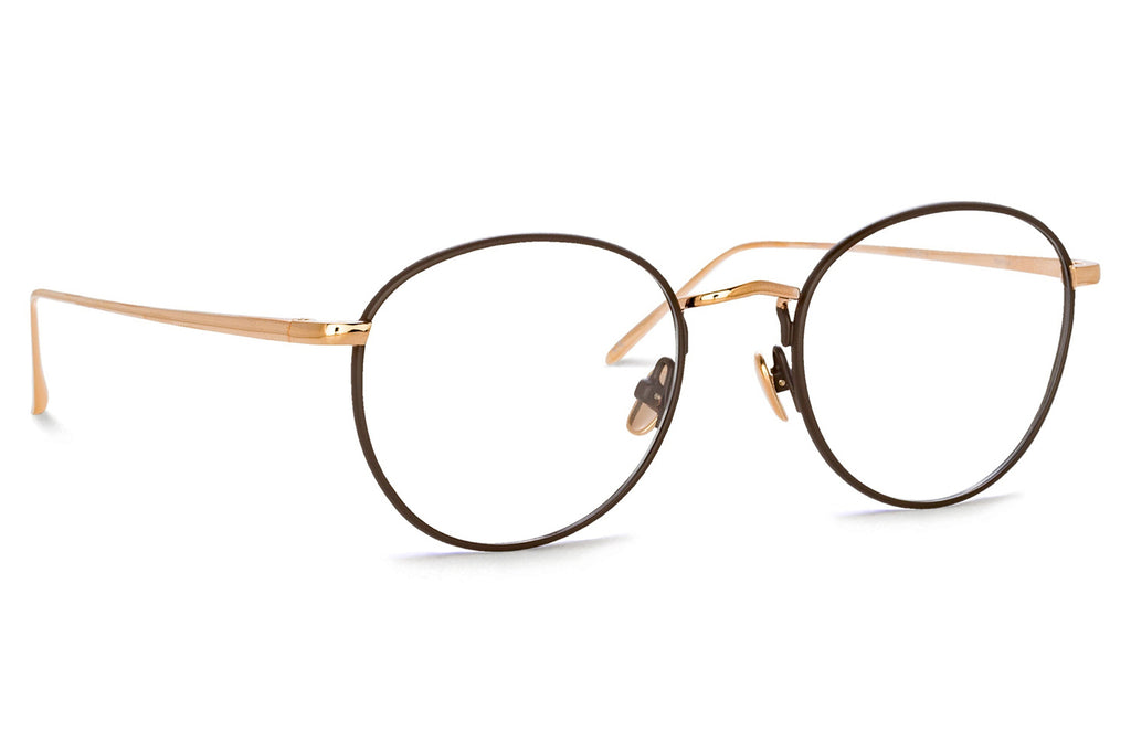 Linda Farrow - Harrison Eyeglasses Brown/Rose Gold (C4)