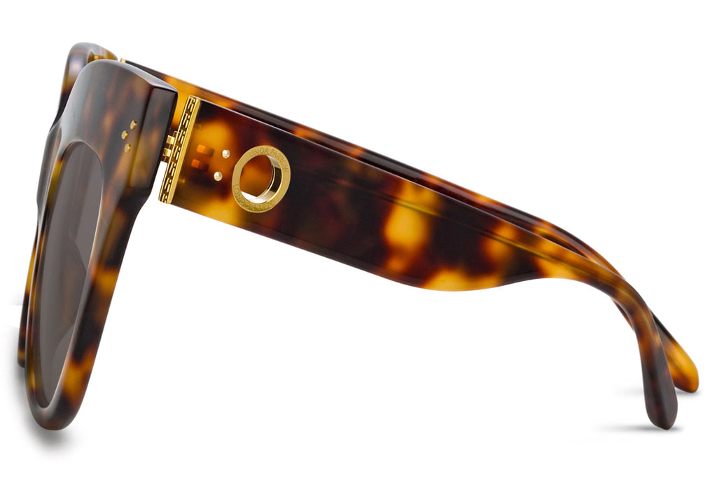 Linda Farrow - Dunaway Sunglasses Tortoiseshell (C2)