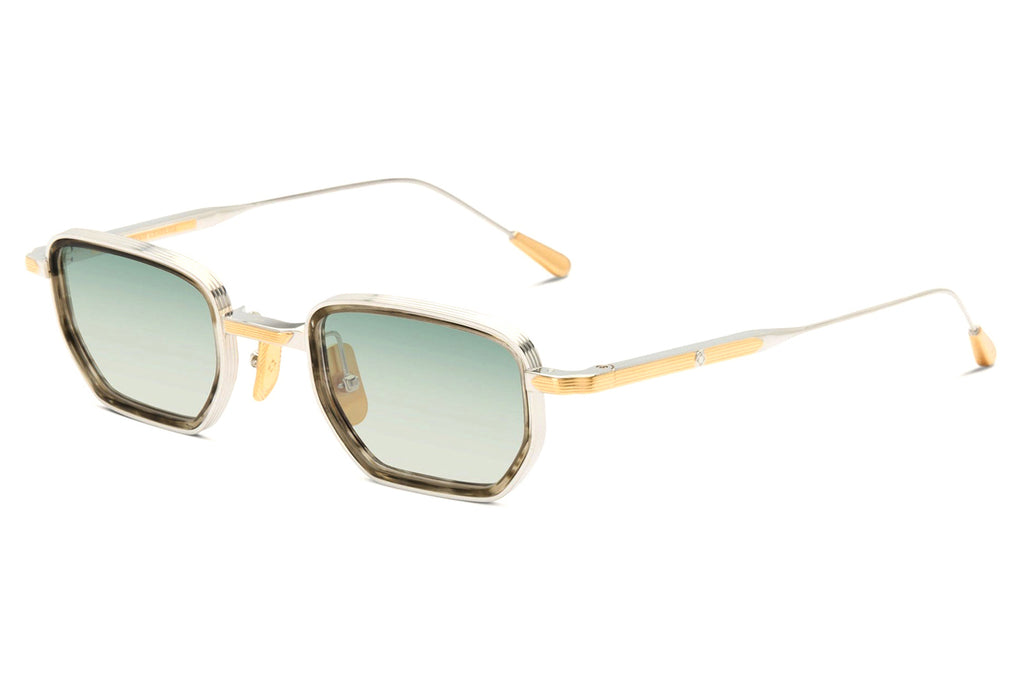 Lunetterie Générale - All The Time In The World Sunglasses Palladium and 18K Gold & Olive