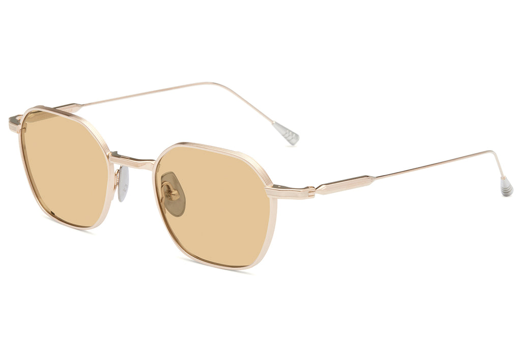 Lunetterie Générale - Cavalier Seul Sunglasses 16k Gold  & Palladium with Solid Bronze Lenses