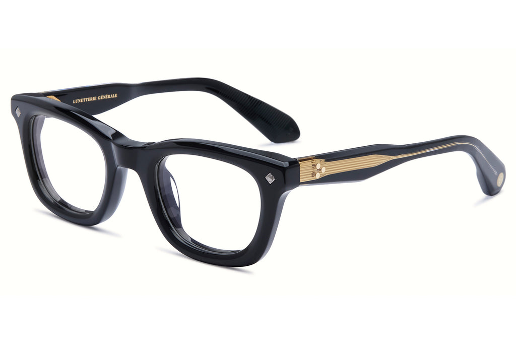 Lunetterie Générale - Forever Young Eyeglasses Black & 24K Gold