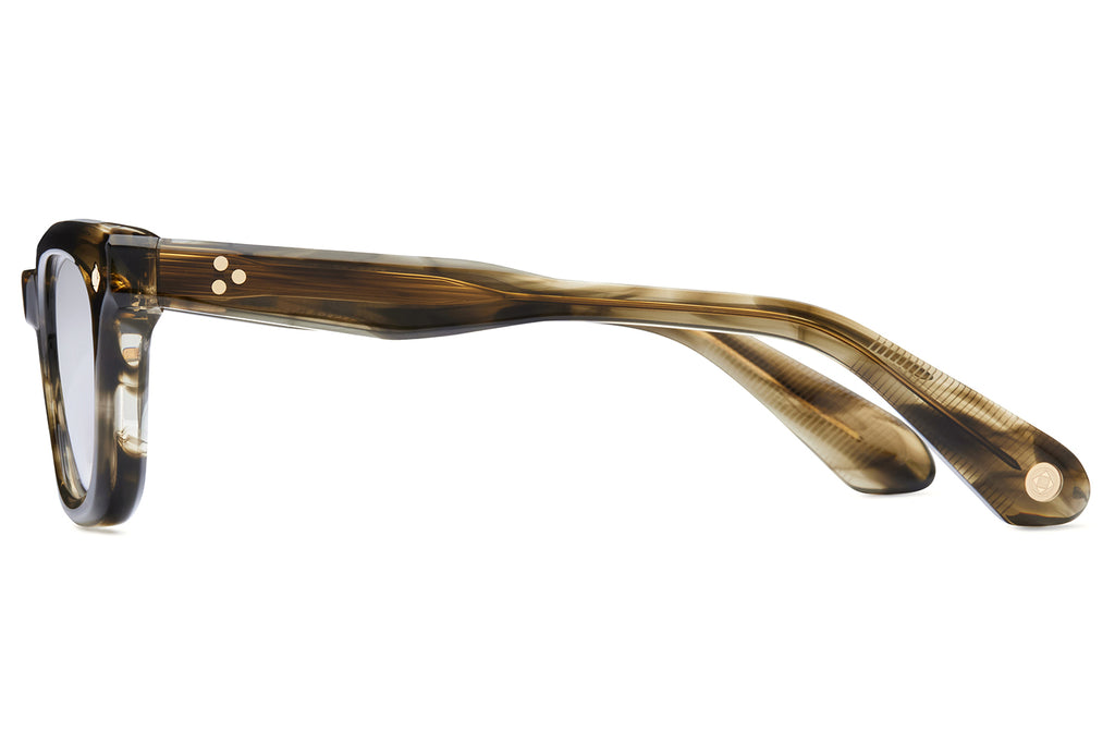 Lunetterie Générale - Forever Young Eyeglasses Olive & 18K Gold