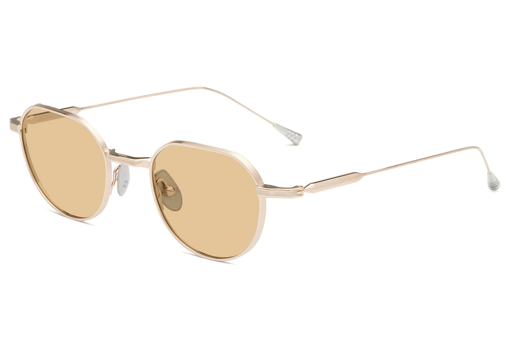 Lunetterie Générale - Mirage Sunglasses 16k Gold & Palladium with Solid Bronze Lenses