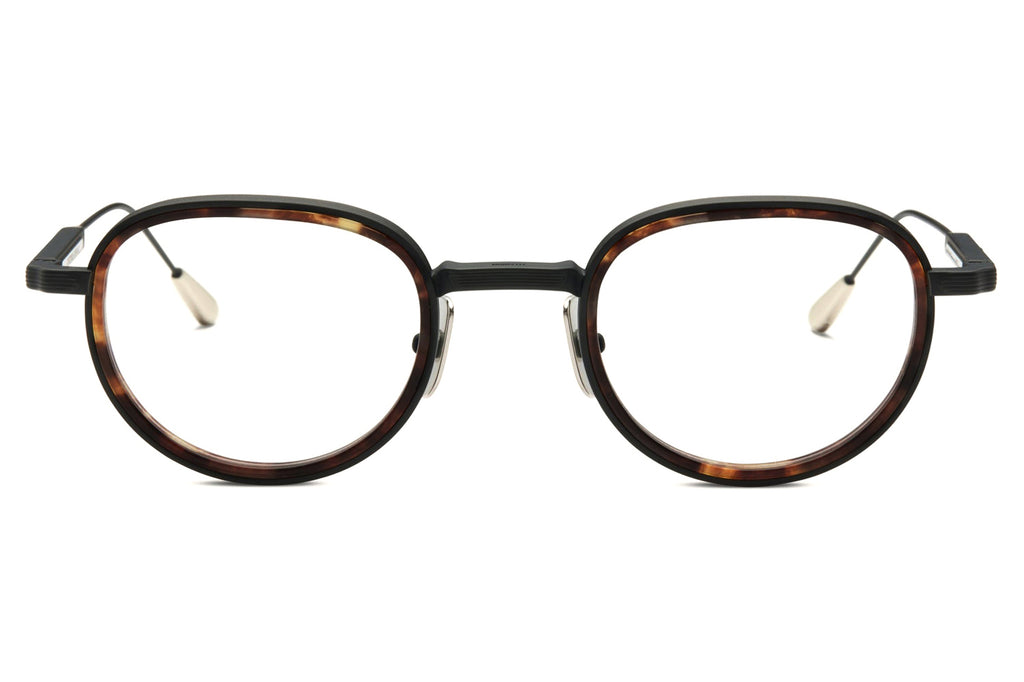 Lunetterie Générale - Panache Eyeglasses Black and Palladium & Medium Tortoise