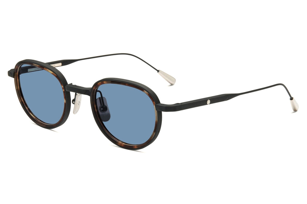 Lunetterie Générale - Panache Sunglasses Black and Palladium & Medium Tortoise