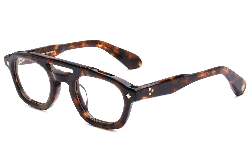 Lunetterie Générale - Pièce de Résistance Eyeglasses Medium Tortoise & 24K Gold