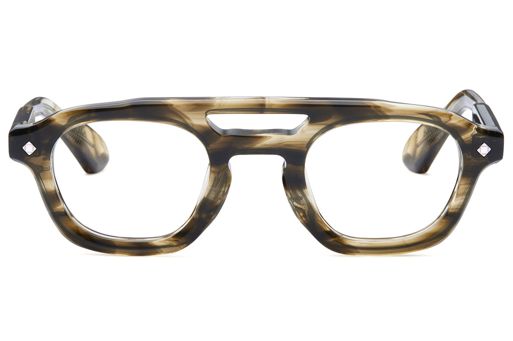 Lunetterie Générale - Pièce de Résistance Eyeglasses Olive & Palladium