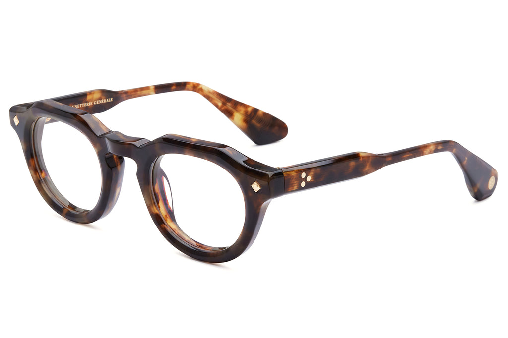 Lunetterie Générale - Hello Roméo Eyeglasses Medium Tortoise & 24K Gold