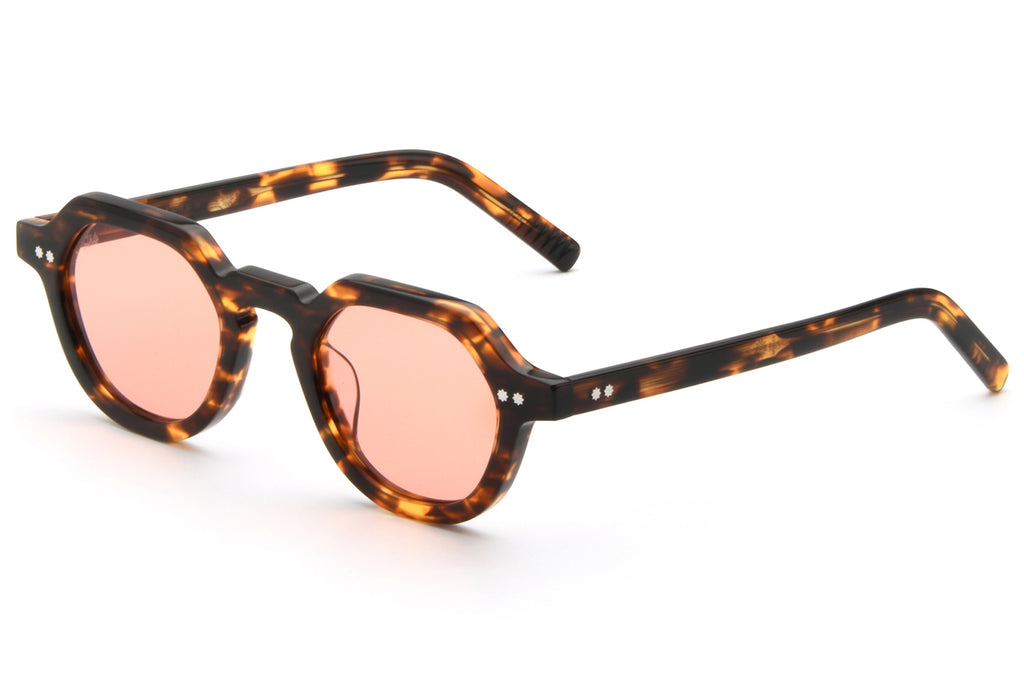 AKILA® Eyewear - Lola Sunglasses Brown Havana w/ Apricot Lenses