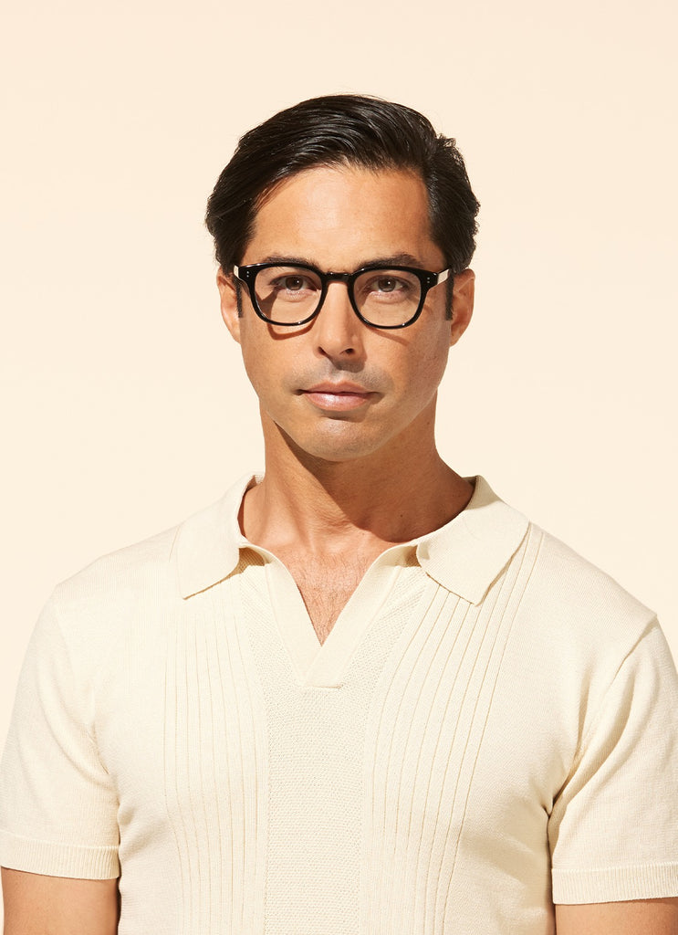 Garrett Leight - Langley Eyeglasses Black