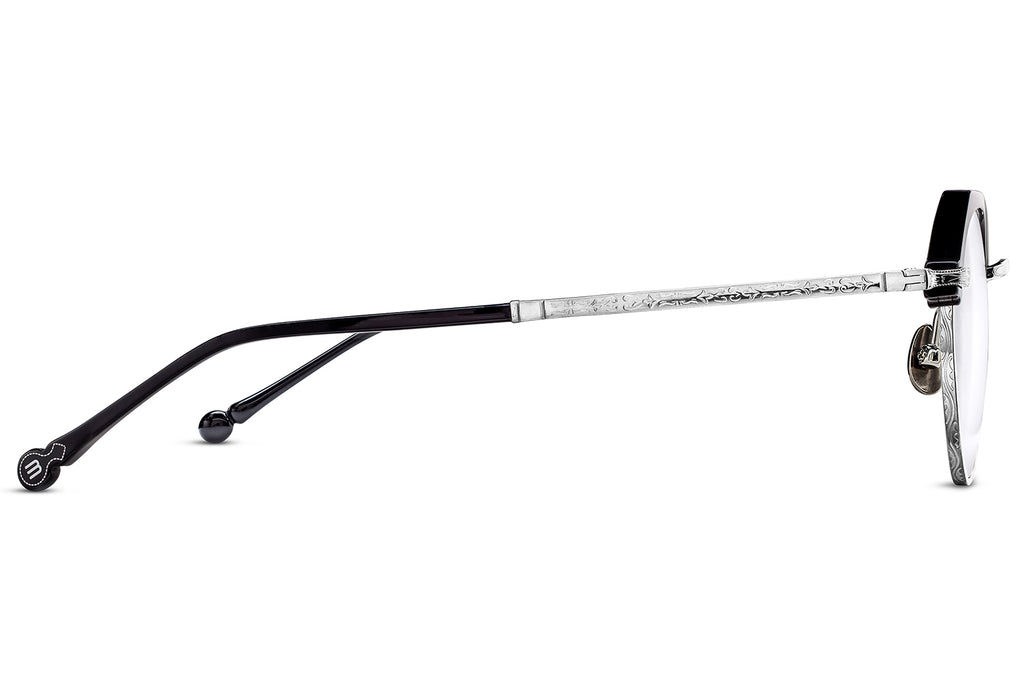 Matsuda - M2064 Eyeglasses Black - Brushed Silver