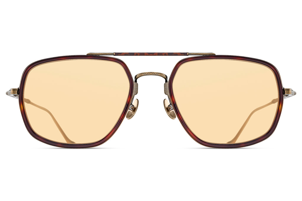 Matsuda - M3123 Sunglasses Antique Gold - Dark Tortoise