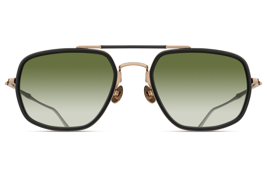 Matsuda - M3123 Sunglasses Matte Gold - Matte Black