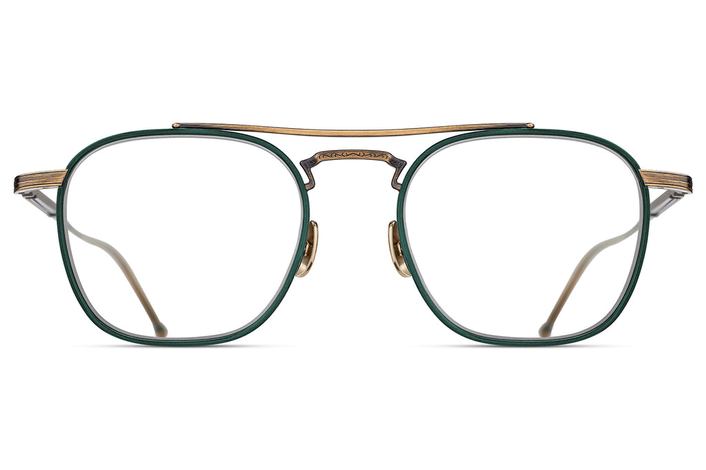 Matsuda - M3149 Eyeglasses Antique Gold - Bottle Green