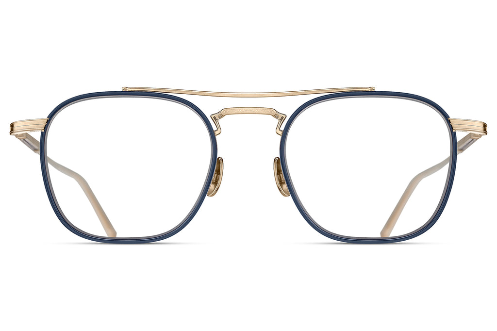 Matsuda - M3149 Eyeglasses Brushed Gold - Navy