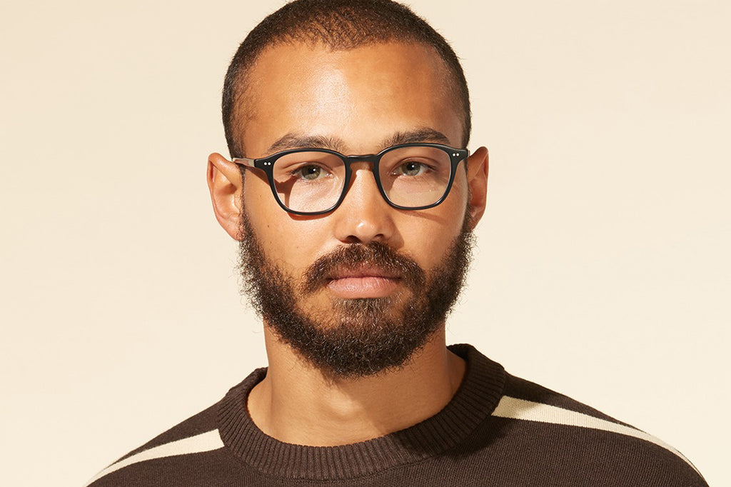 Garrett Leight - Markus Eyeglasses Matte Black