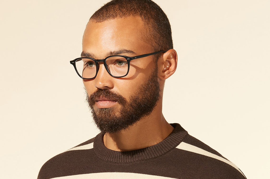 Garrett Leight - Markus Eyeglasses Matte Black