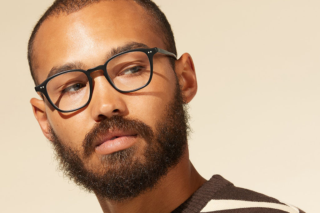 Garrett Leight - Markus Eyeglasses Matte Black