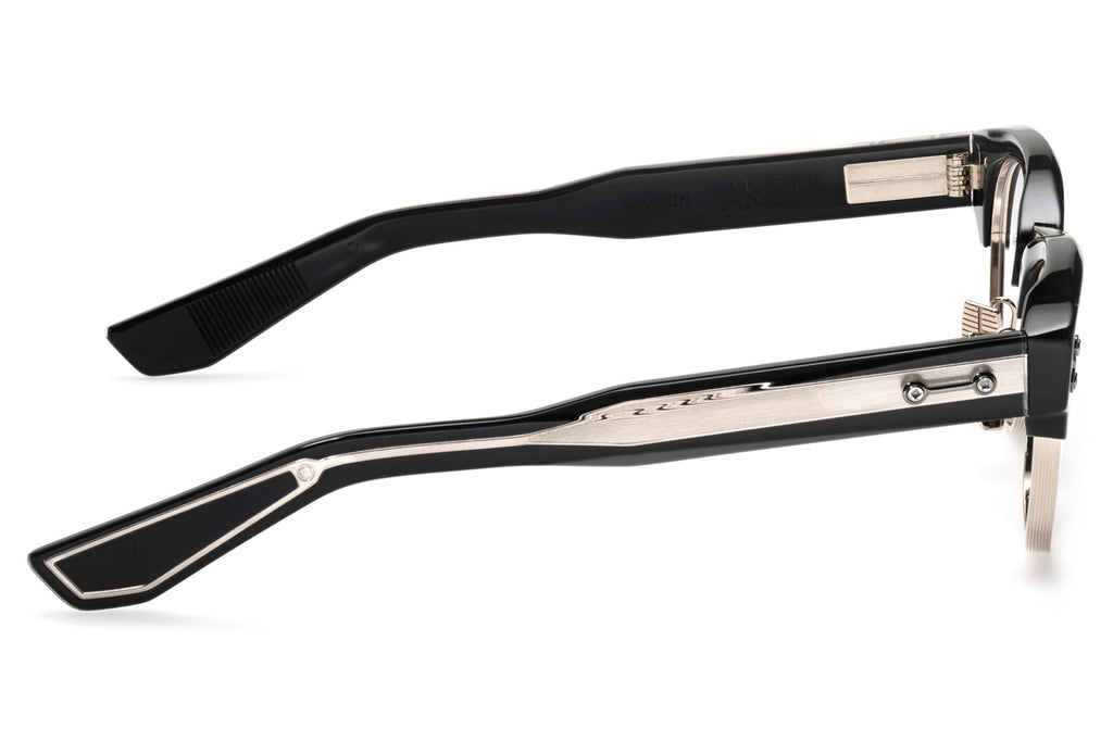 Akoni - Newton Eyeglasses Black & Brushed 12k Gold