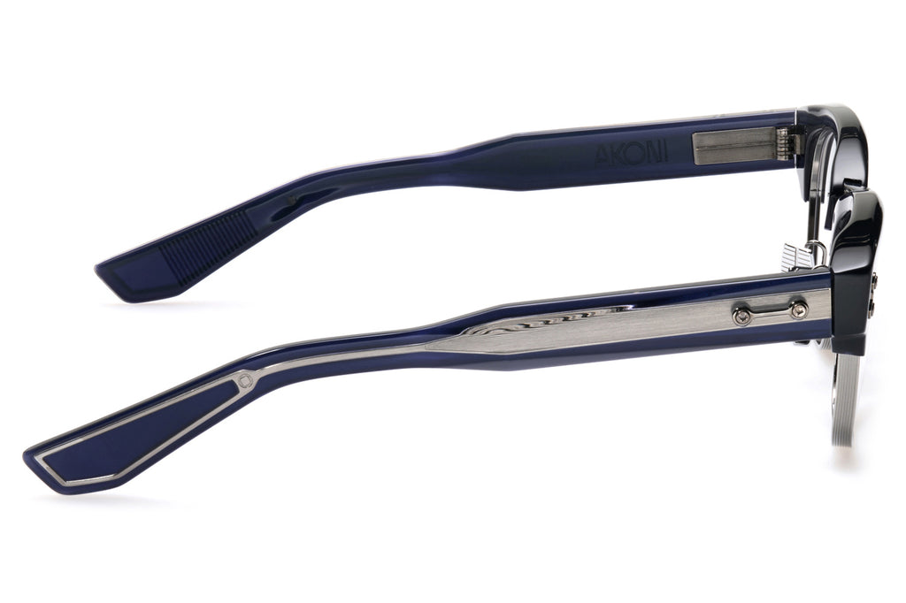 Akoni - Newton Eyeglasses Blue Navy & Brushed Black Palladium