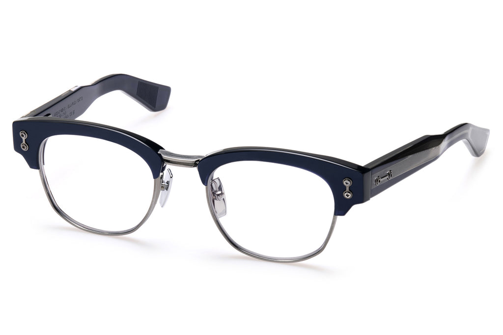 Akoni - Newton Eyeglasses Blue Navy & Brushed Black Palladium