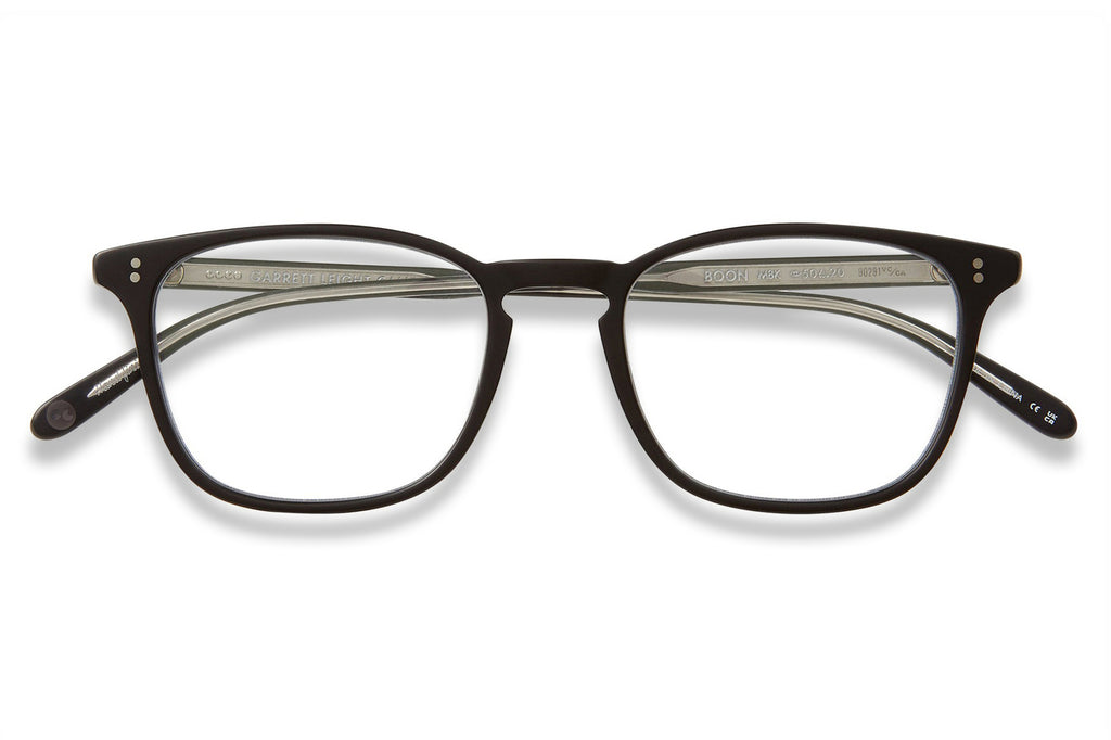 Garrett Leight - Boon Eyeglasses Matte Black