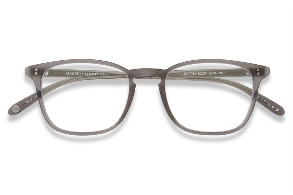 Garrett Leight - Boon Eyeglasses Matte Grey Crystal