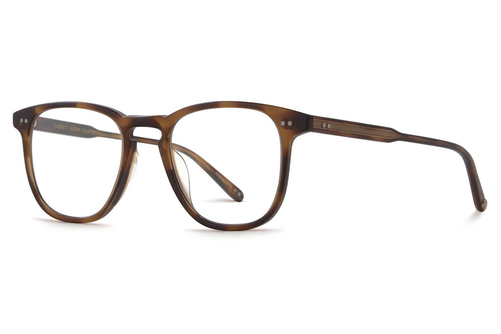 Garrett Leight - Brooks Eyeglasses Spotted Brown Shell