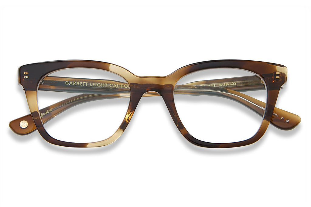 Garrett Leight - El Rey Eyeglasses Khaki Tortoise