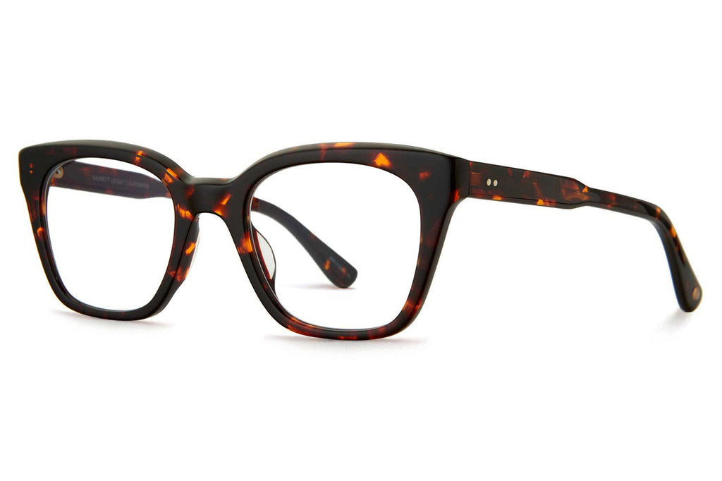 Garrett Leight - El Rey Eyeglasses Caviar Tortoise