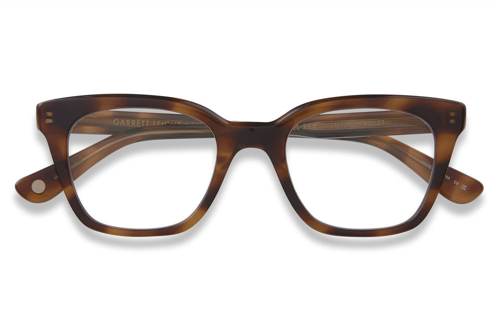 Garrett Leight - El Rey Eyeglasses Spotted Brown Shell