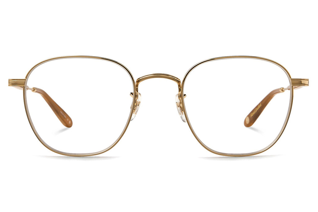 Garrett Leight - Grant M Eyeglasses Gold-Sierra Tortoise